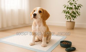 آموزش دستشویی سگ در خانه